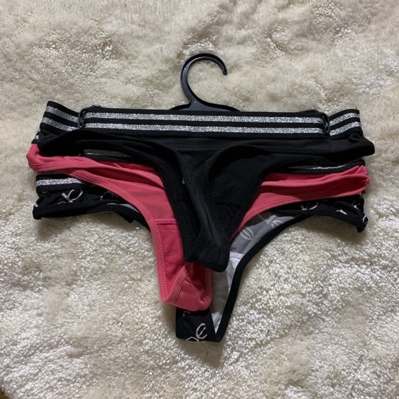 NWT Bebe 3-Pack Thongs - Picture 3 of 4